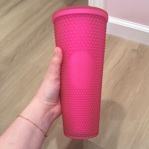 Starbucks Pink Textured Tumbler